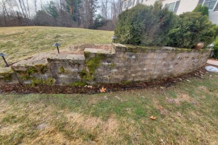 Exterior soft washing example - New Hampshire Pressure Washing